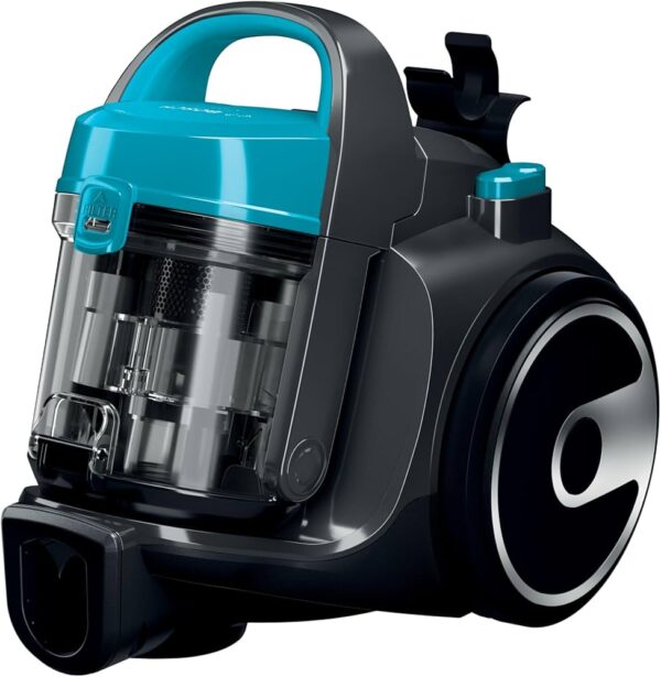 Bosch Electroménager Série 2, BGS05X240, aspirateur traîneau sans Sac Compact et léger, Rayon d'action de 9 m, pour Tous Les Types de sols, avec ...